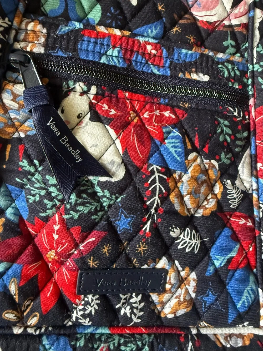 Vera Bradley New Winter Forest Crossbody Bag Retired Hare Classic Hipster Purse